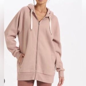 Vuori Restore Hoodie in Dusty Pink